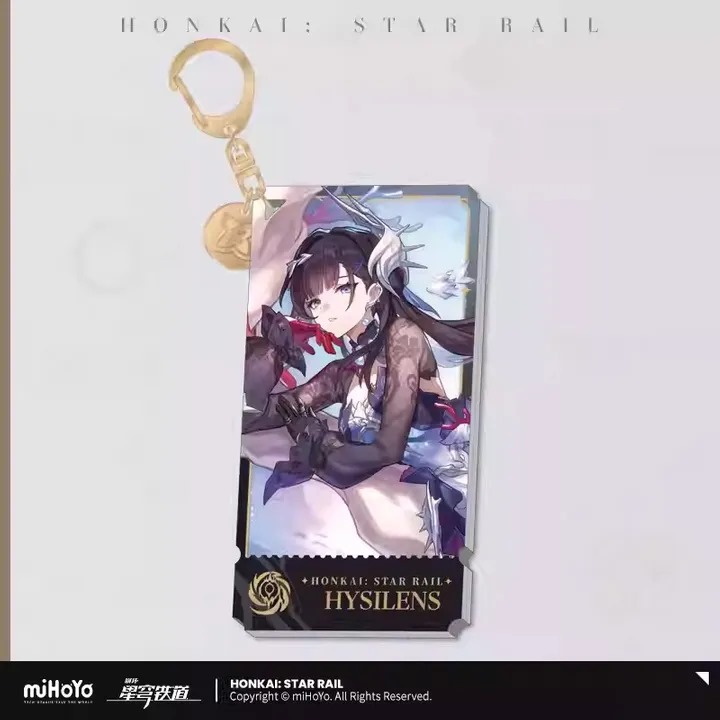 Hysilens Character Theme Acrylic Key Chain - Honkai Star Rail