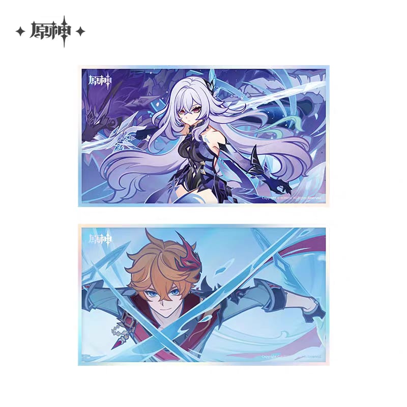 Travel Notes Series Character Colored Paper Shikishi - Genshin Impact