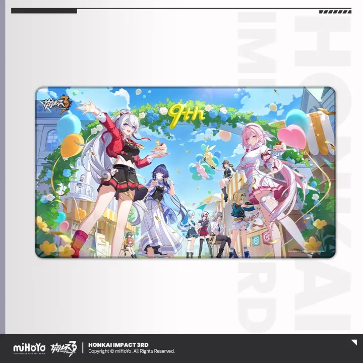 3rd 9th Anniversary Mousepad - Honkai Impact 3rd