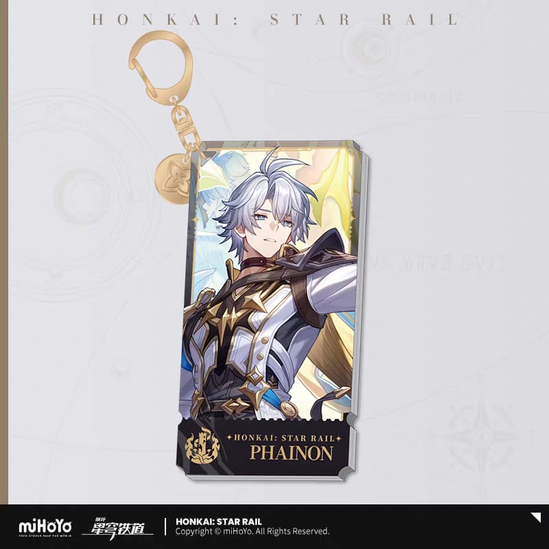 Phainon Character Theme Acrylic Keychain - Honkai Star Rail