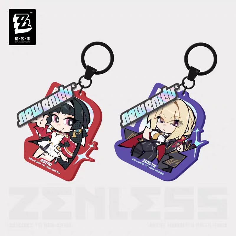 Stars of Lyra Q Series Acrylic Keychain - Zenless Zone Zero