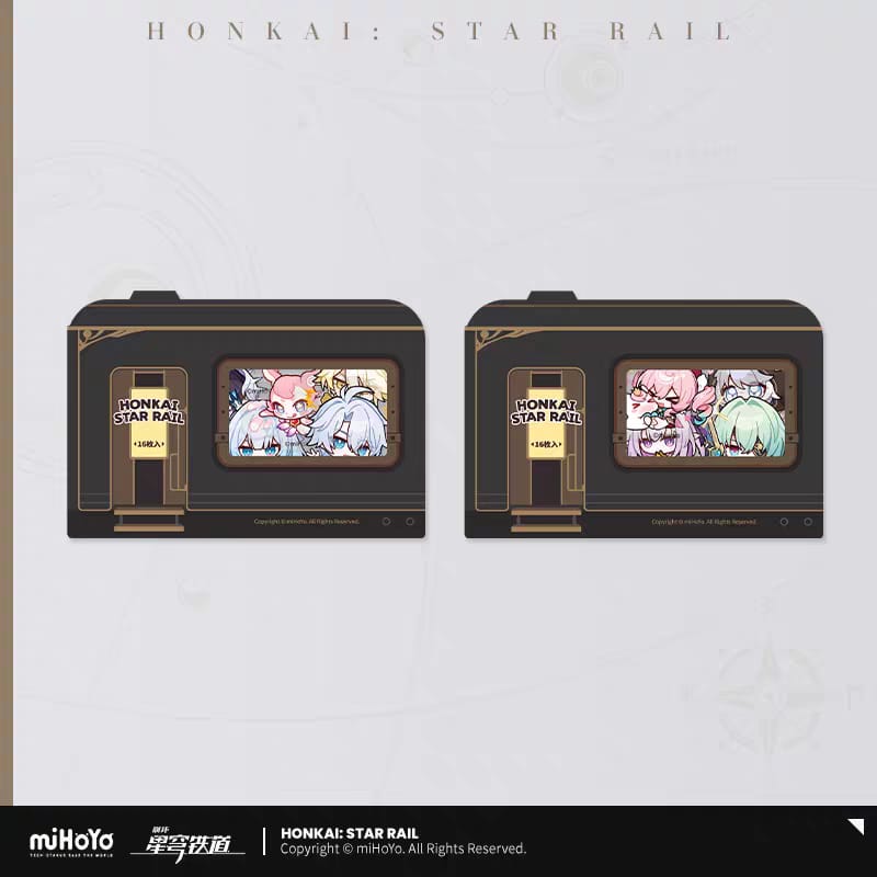 Pom-Pom Exhibition Series Q Version Theme Sticker Pack - Honkai Star Rail