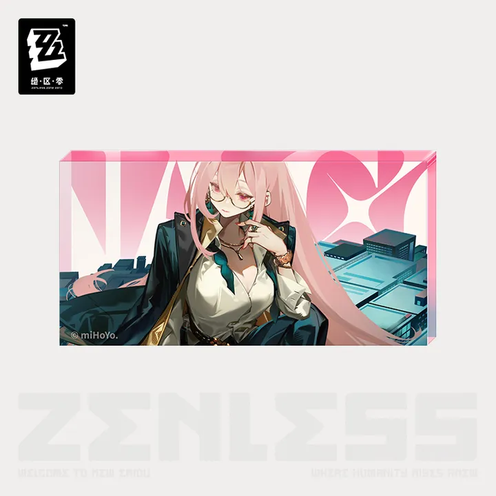 Tsukishiro Yanagi FM Video Series Acrylic Block - Zenless Zone Zero