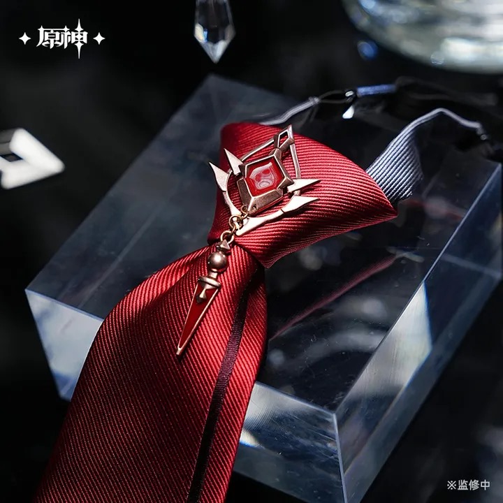 Fatui Harbingers Fashion Frost and Flame Series Tie - Genshin Impact