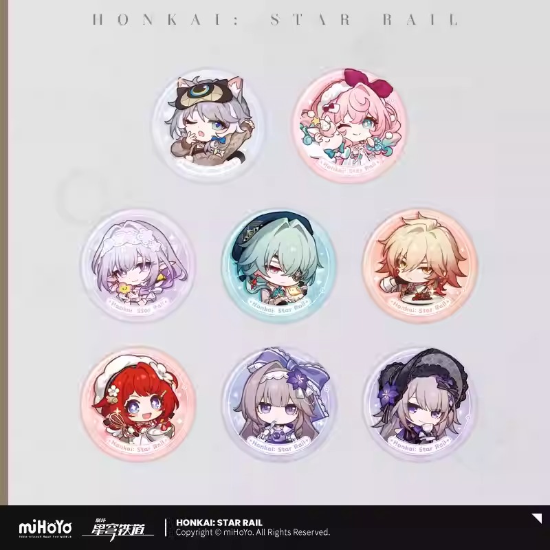 The Unknown Guest Series Can Badge - Honkai: Star Rail