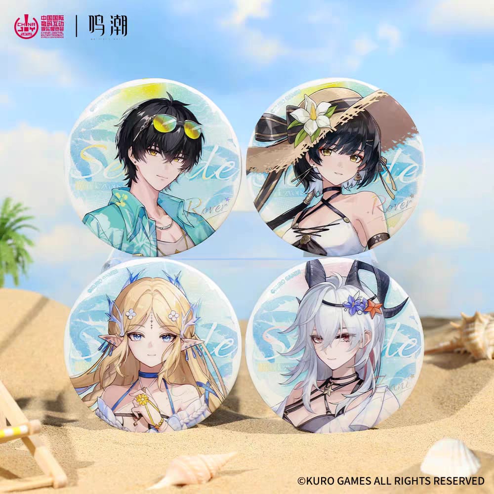 Wuthering Waves x China Joy Seaside Rendezvous Series Can Badge
