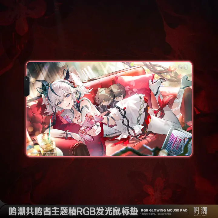 Resonator Theme RGB Mousepad - Wuthering Waves