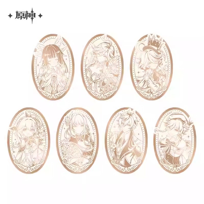 5th Anniversary Series Mirror Badge - Genshin Impact