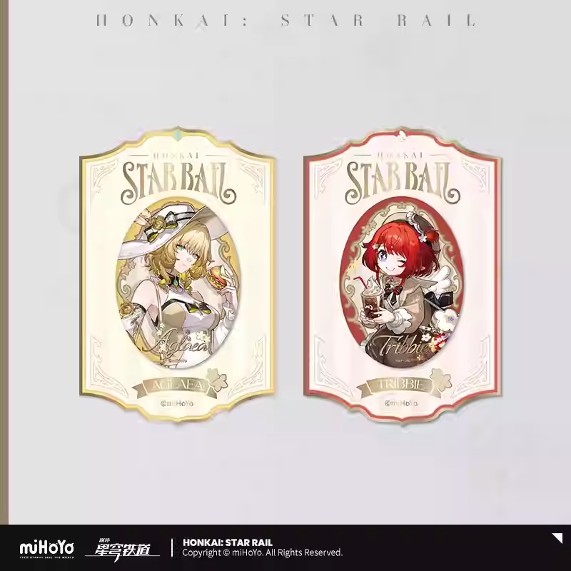 Train Travelogue Series Can Badge - Honkai: Star Rail