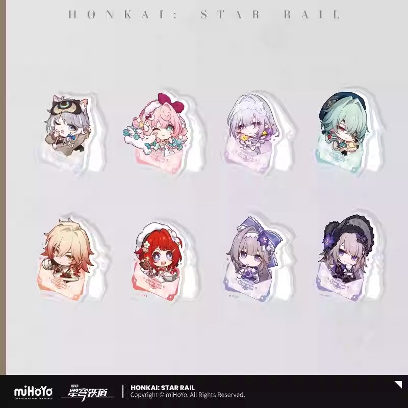 The Unknown Guest Series Acrylic Clip - Honkai: Star Rail
