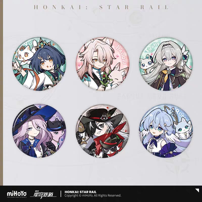 Little Cat Series Can Badge - Honkai Star Rail