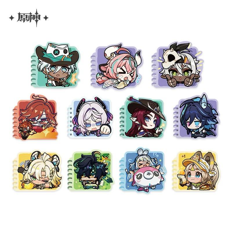 Natlan Q Version Emoticon Character Coil Book - Genshin Impact