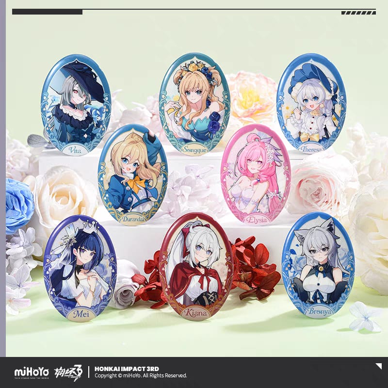 Dream Series Can Badge - Honkai Impact 3rd
