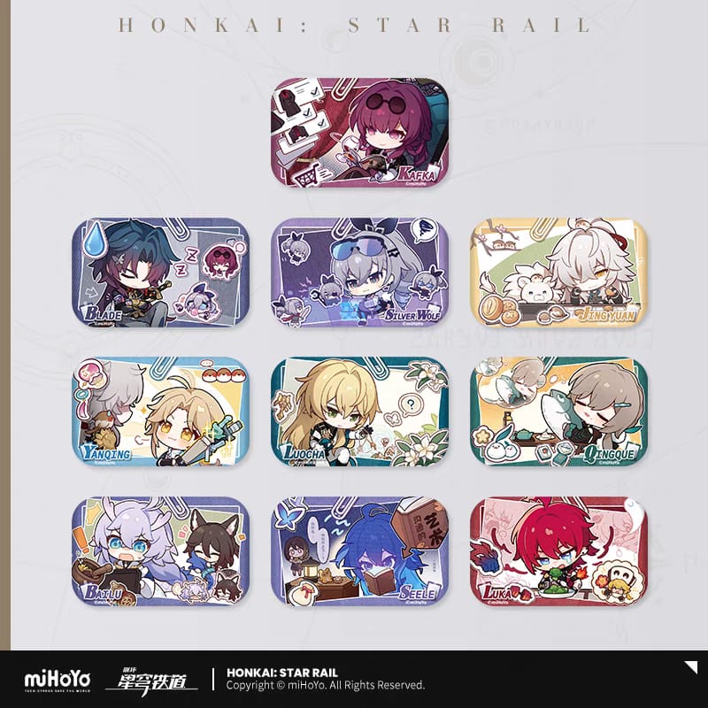 Pom-Pom Photobook Series Can Badge - Honkai Star Rail