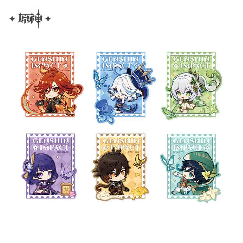 Teyvat Expo Series Embroidery Patch - Genshin Impact