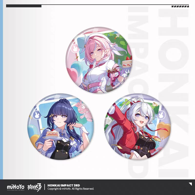 9th Anniversary Series Can Badge - Honkai Impact 3rd