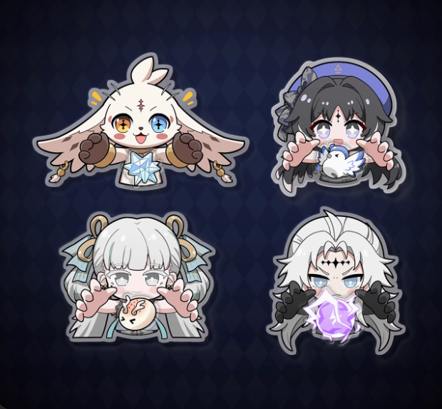 Resonator Theme Rotating Airbag Acrylic Phone Holder - Wuthering Waves