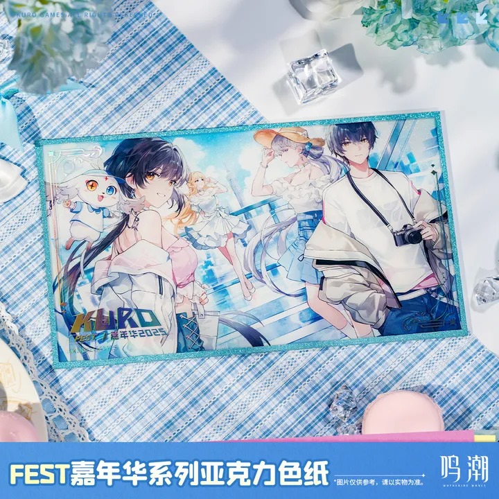 KURO FEST 2025 Official Visual Shikishi - Wuthering Waves