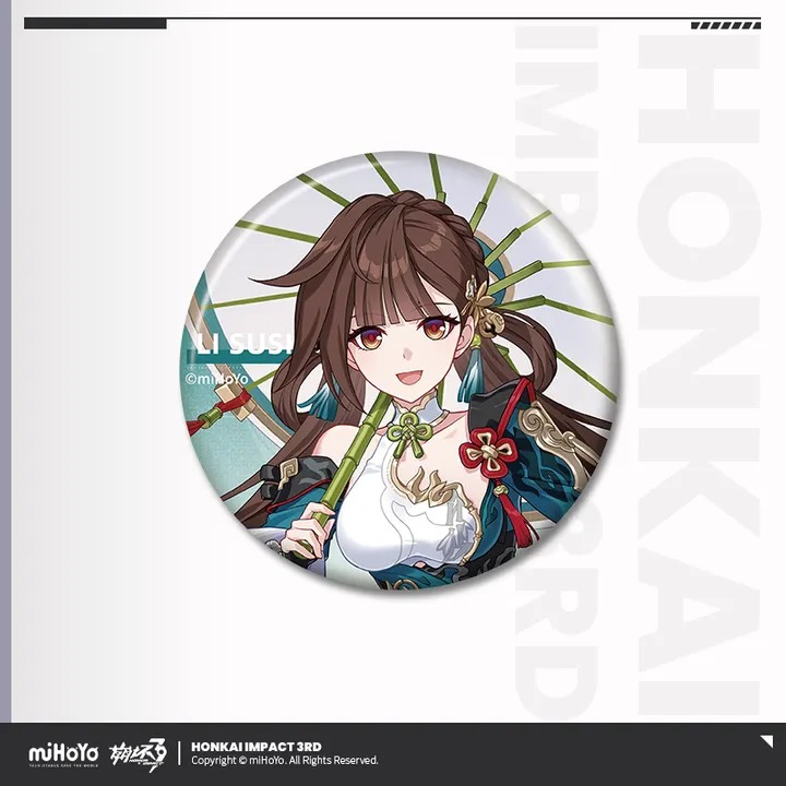 Character Can Badge - Honkai Impact 3rd