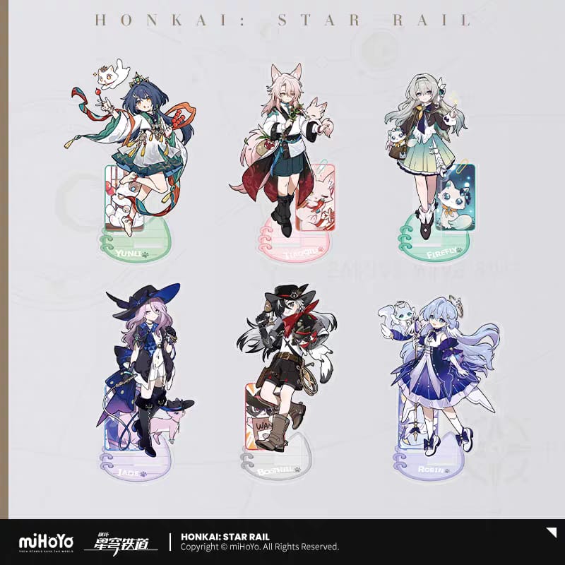 Little Cat Series Acrylic Stand - Honkai Star Rail