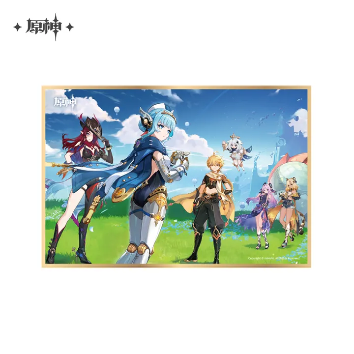 Song of the Welkin Moon Story Chapter Series Color Paper Shikishi - Genshin Impact