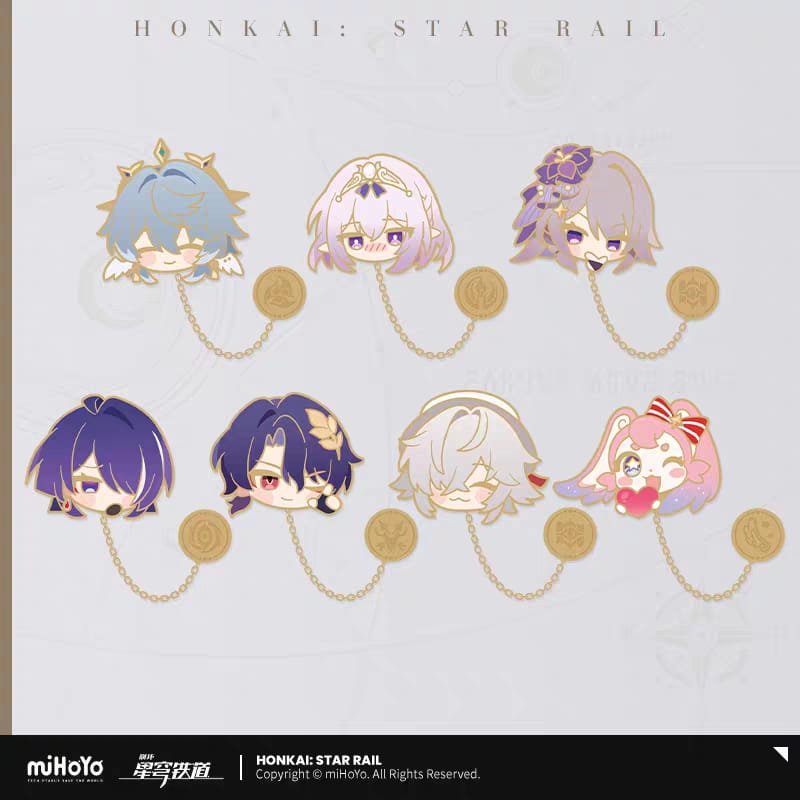 Pom-Pom Exhibition Series Metal Badge - Honkai Star Rail