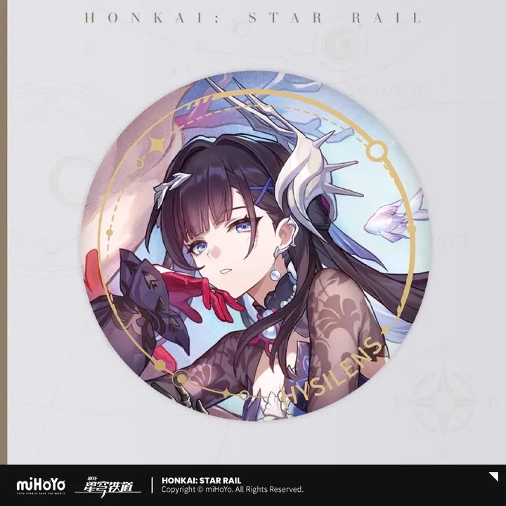 Hysilens Character Theme Can Badge - Honkai Star Rail