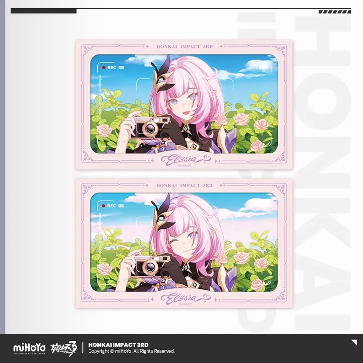 Elysia Dream-Capturing Journey Series Paper Clip Lenticular Card - Honkai Impact 3rd