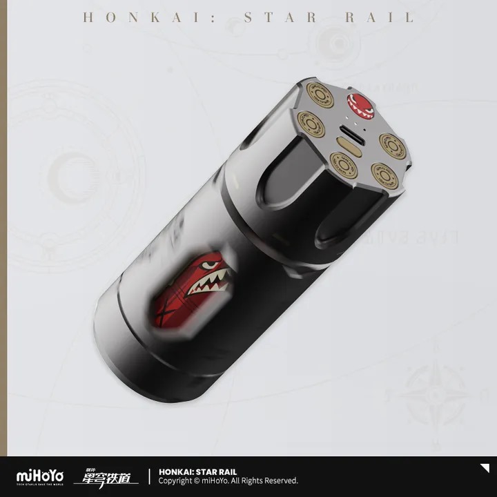 Boothill Revolver Power Bank - Honkai: Star Rail