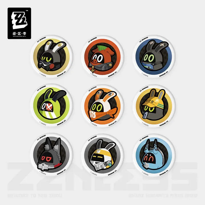 Six Lesson Daily Series Bangboo Trading Badge - Zenless Zone Zero