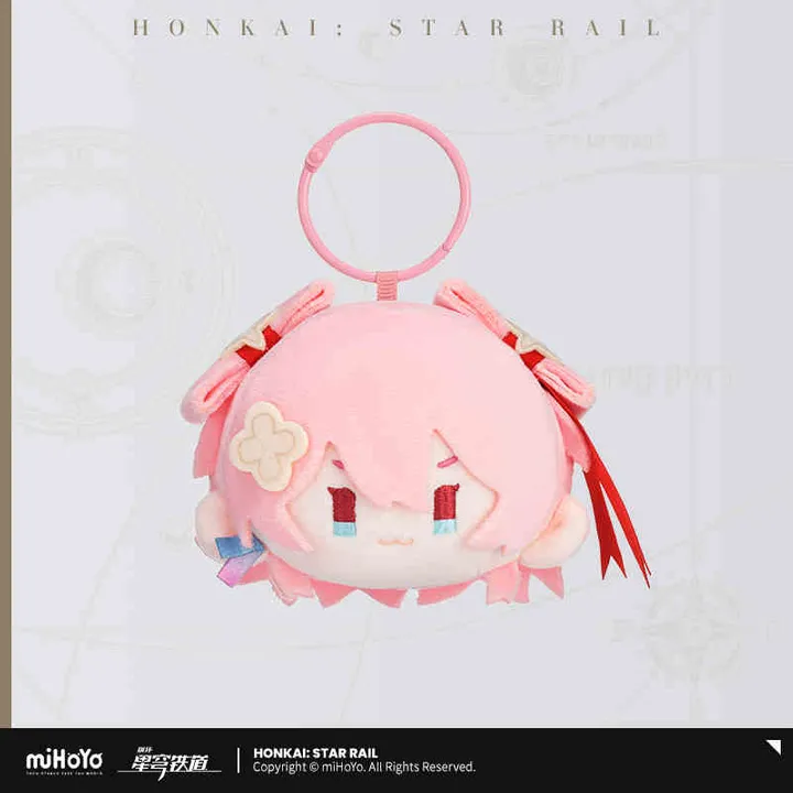 Big Head Series Plush Keychain - Honkai Star Rail