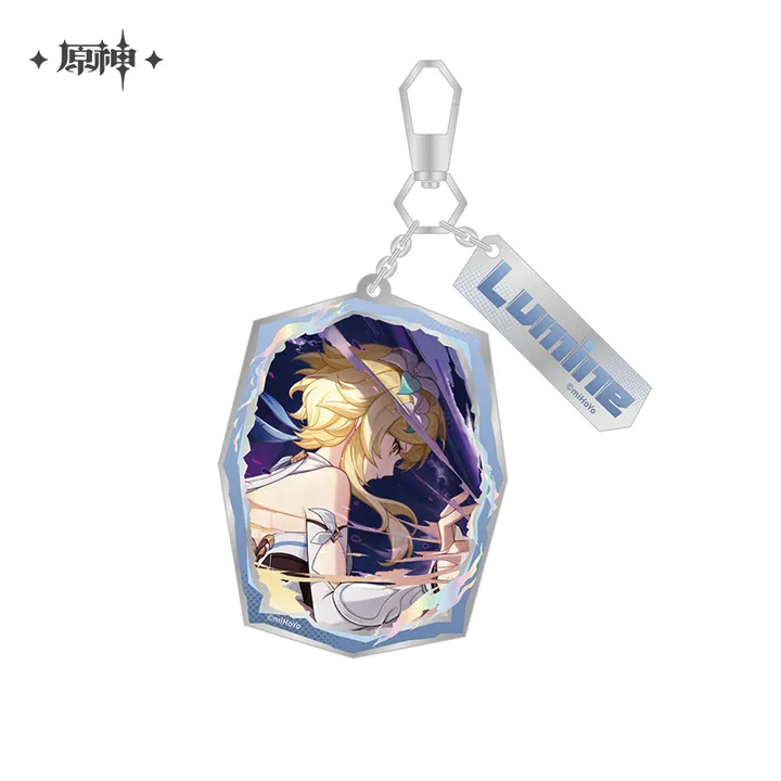 A Space and Time For You Series Acrylic Keychain - Genshin Impact