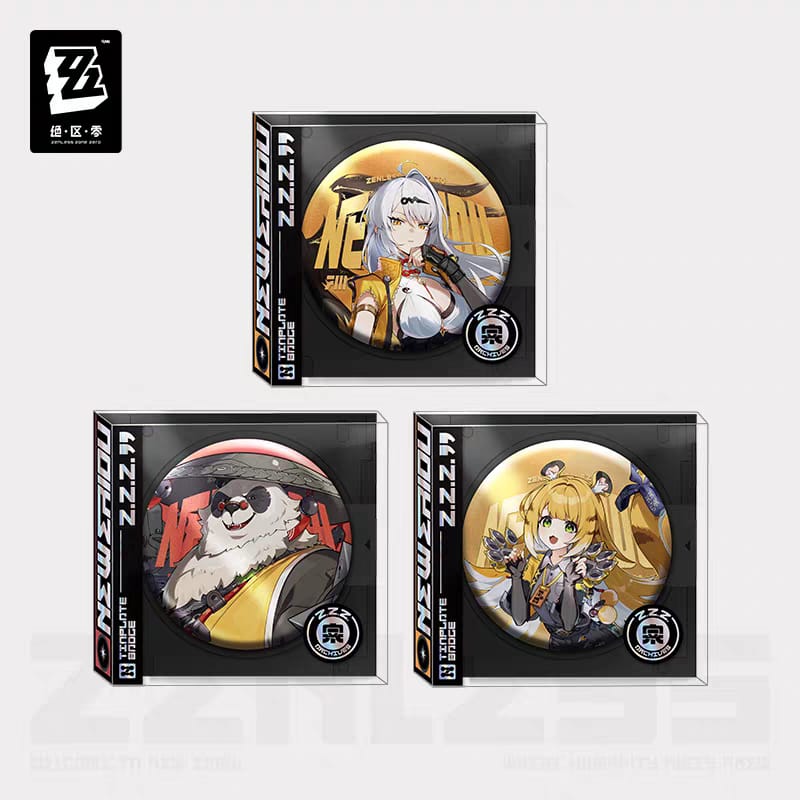 Yunkui Summit Character Portrait Series Can Badge - Zenless Zone Zero