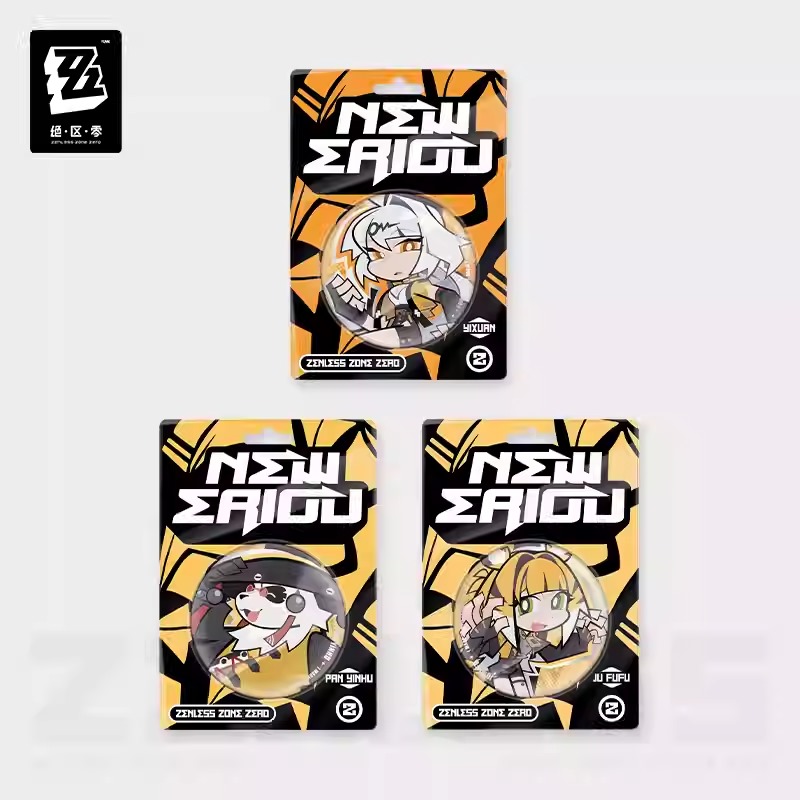 Yunkui Summit Q Series Can Badge - Zenless Zone Zero