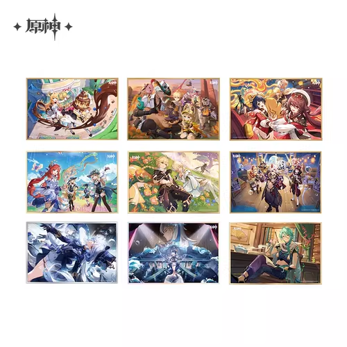 Paper Shikishi Vol 1 - Genshin Impact