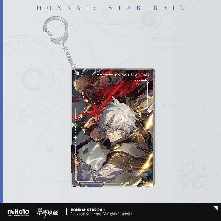 Light Cone Series Acrylic Keychain - Honkai Star Rail